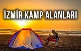 İzmir kamp alanları haritası