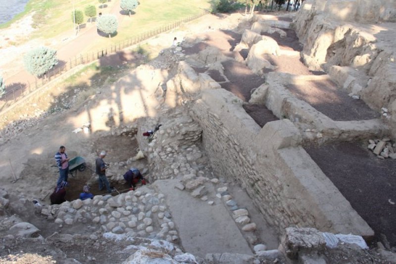 Mersin'de Yumuktepe Höyüğünün Altında Bulunan 7000 yıllık Kale